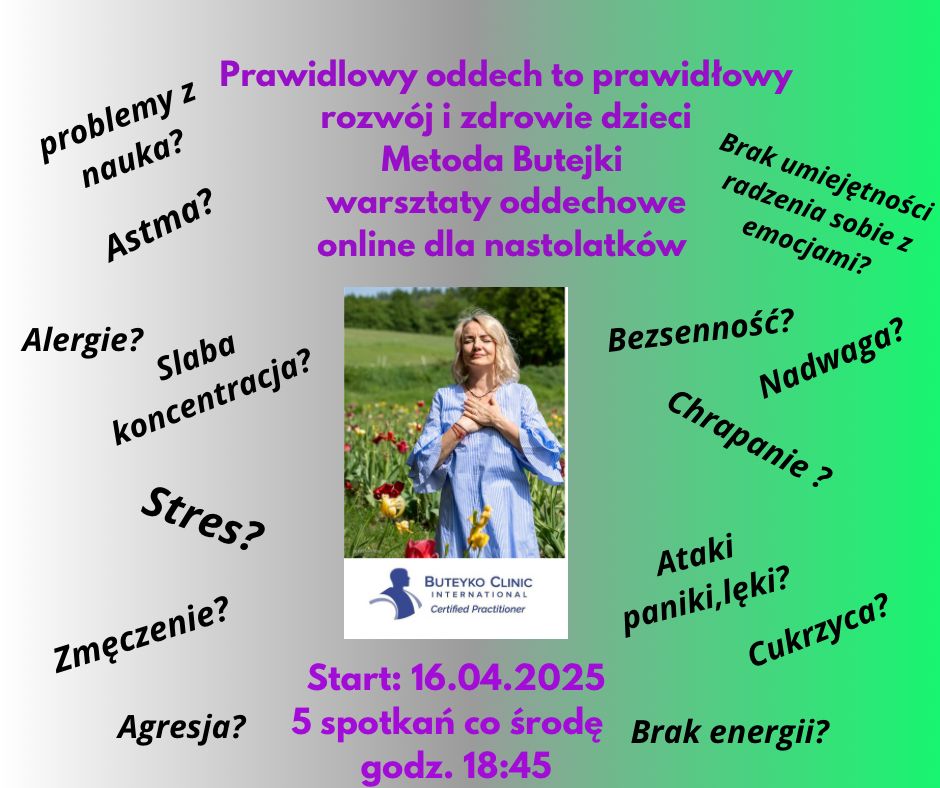 Zalety warsztatów oddechowych dla nastolatków przez internet